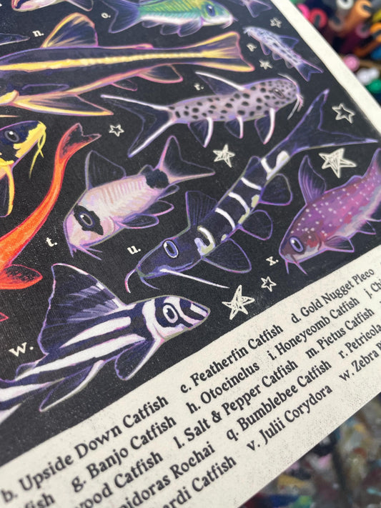 Catfish Poster 8.5x11