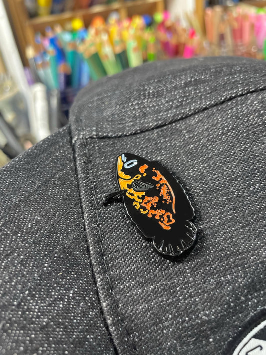 Oscar Cichlid Pin