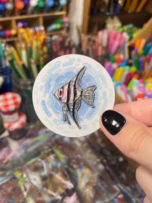 Angelfish Pin