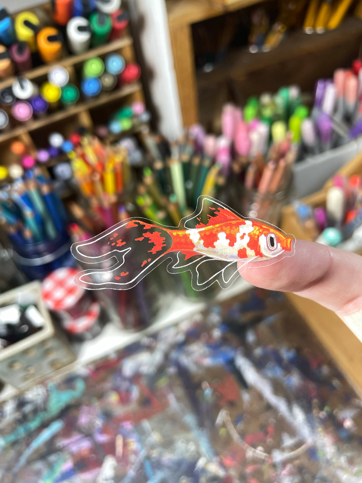Goldfish Sticker Sheet