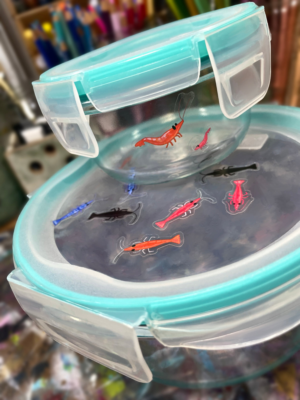 Shrimp Sticker Sheet