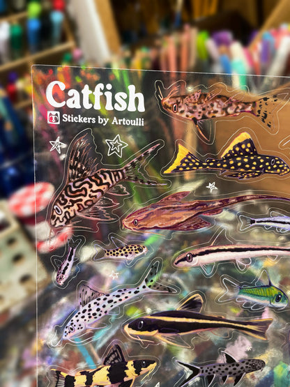 Catfish Sticker Sheet