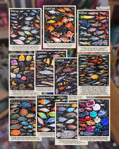 Nano Fish Poster 8.5x11