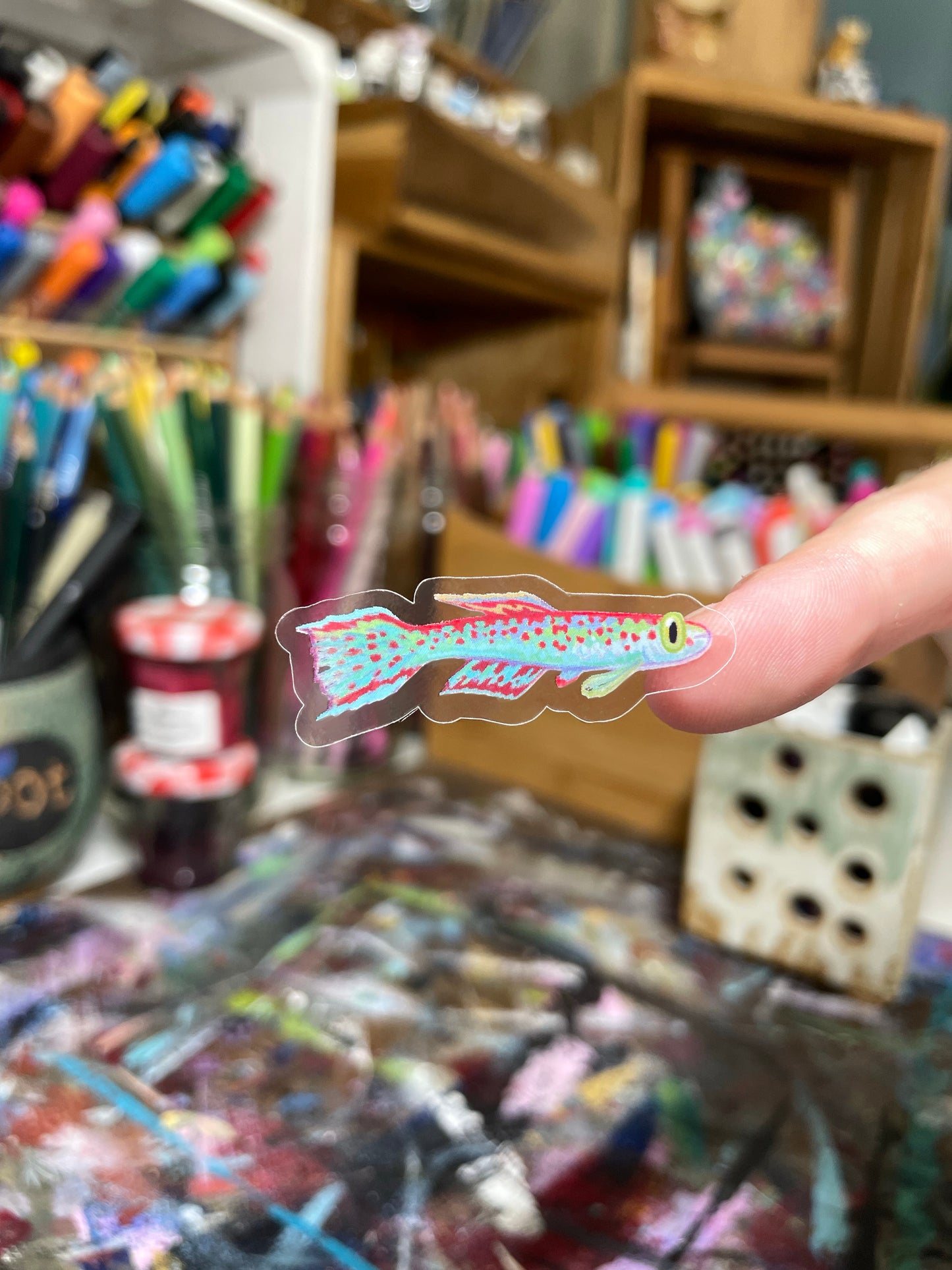 Killifish Sticker Sheet