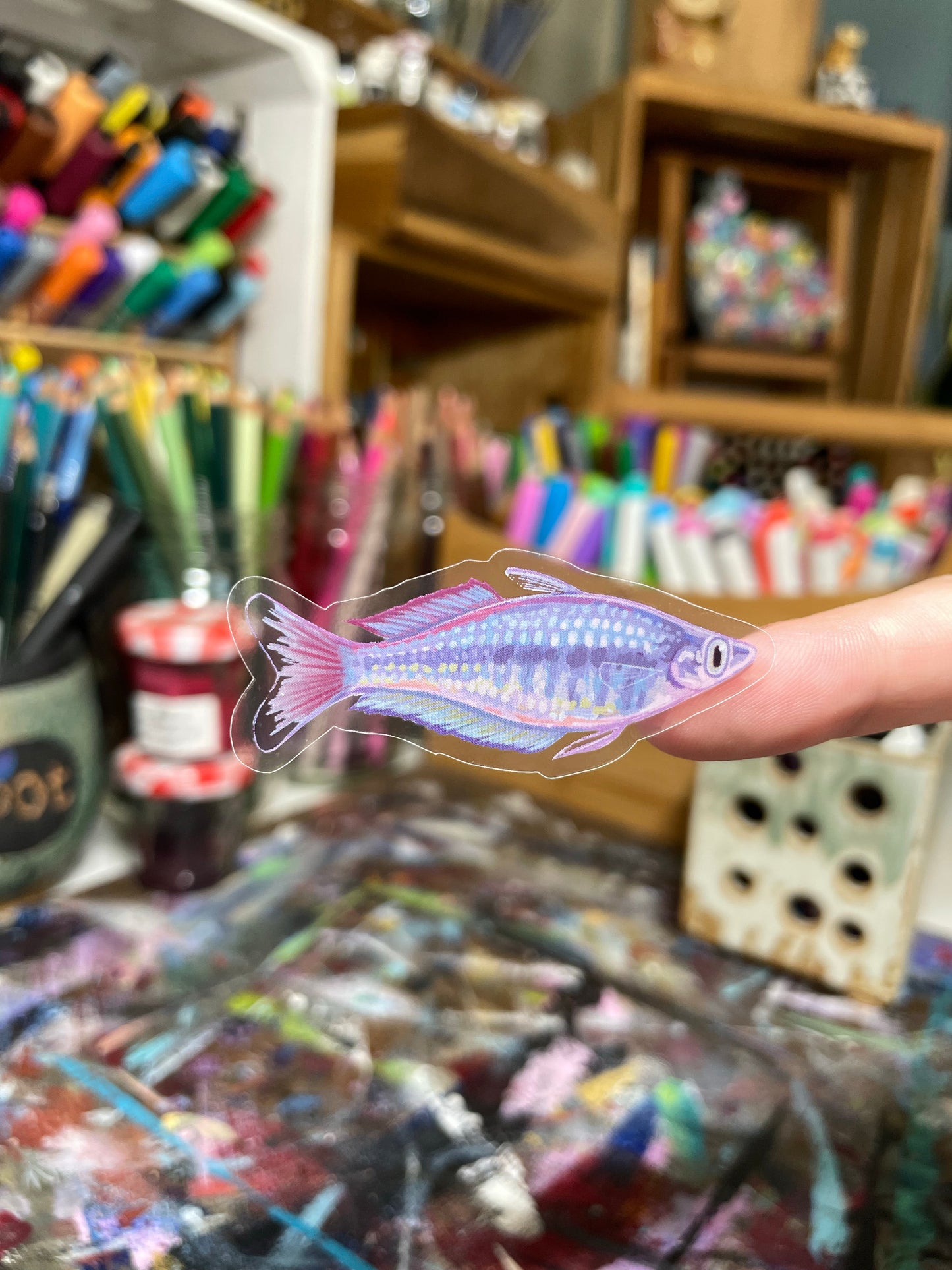 Rainbowfish Sticker Sheet