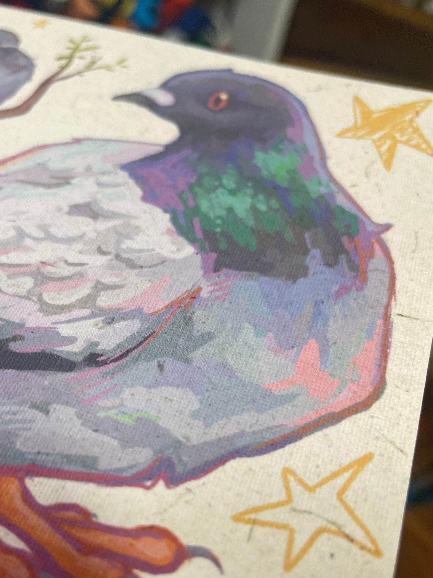 Pigeon Print 5x7