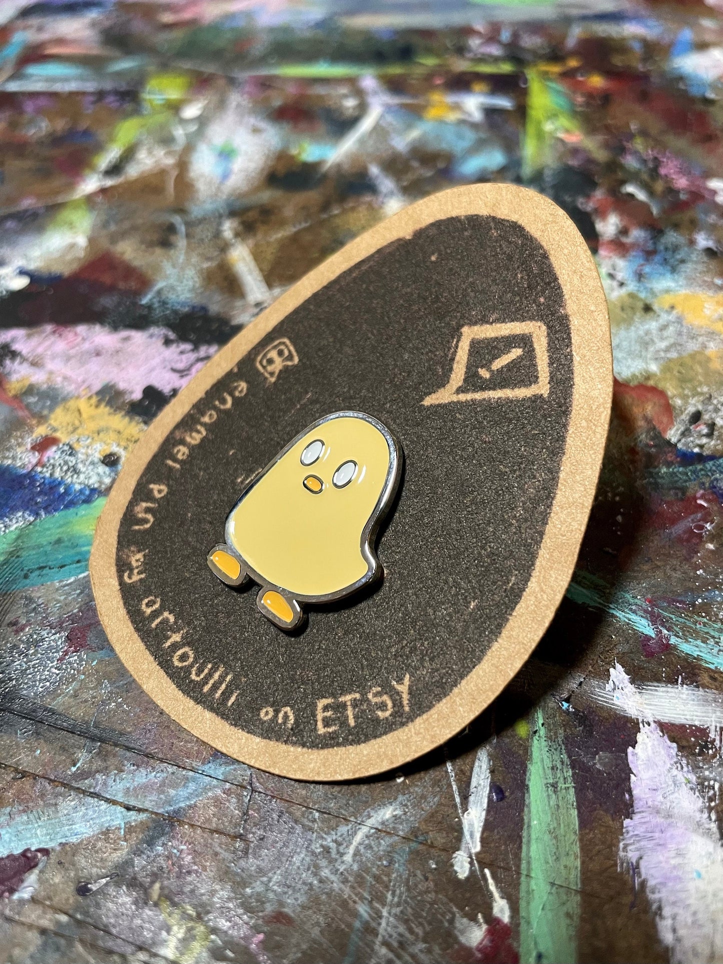 A Little Duck Guy Pin