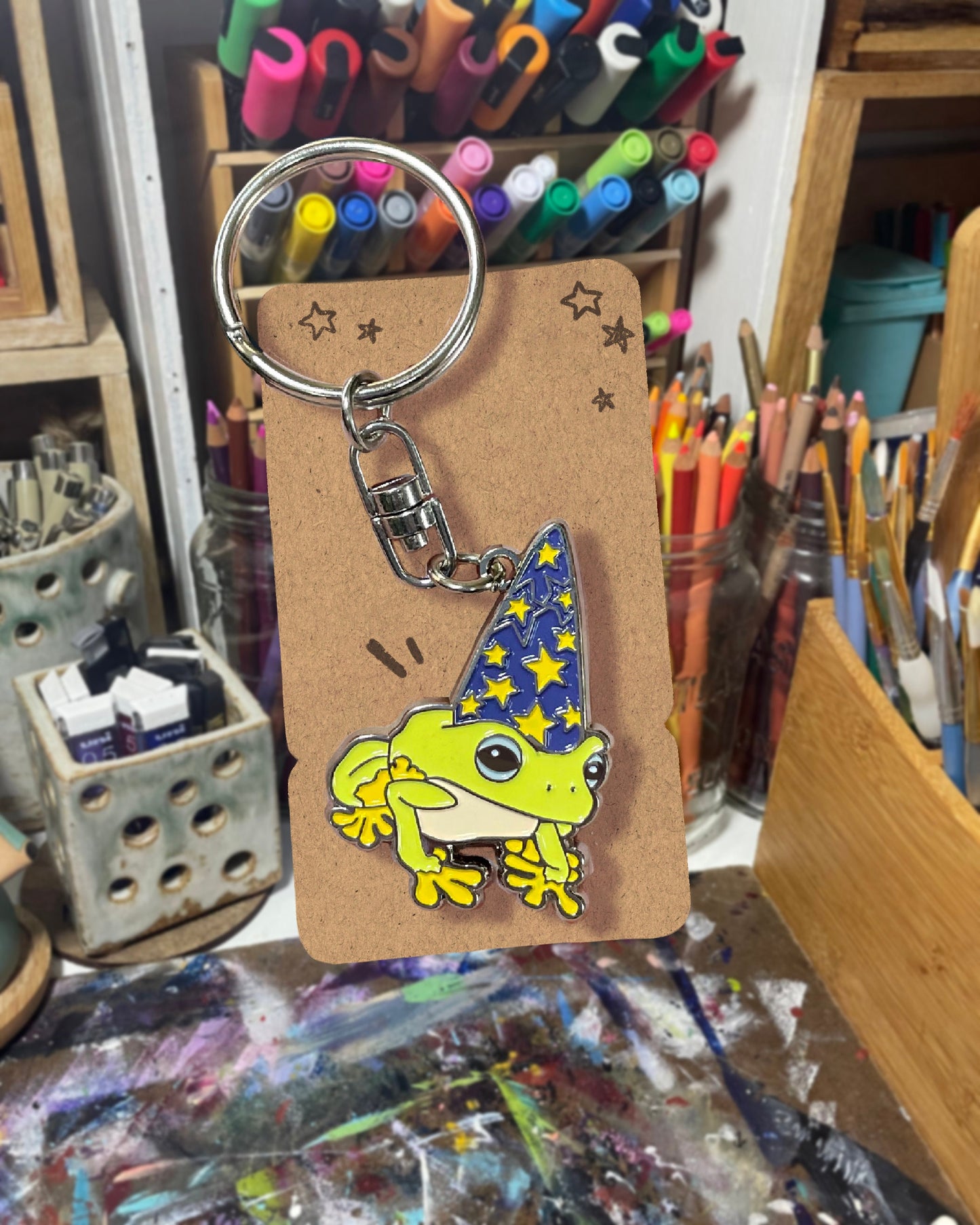 Magic Frog Keychain