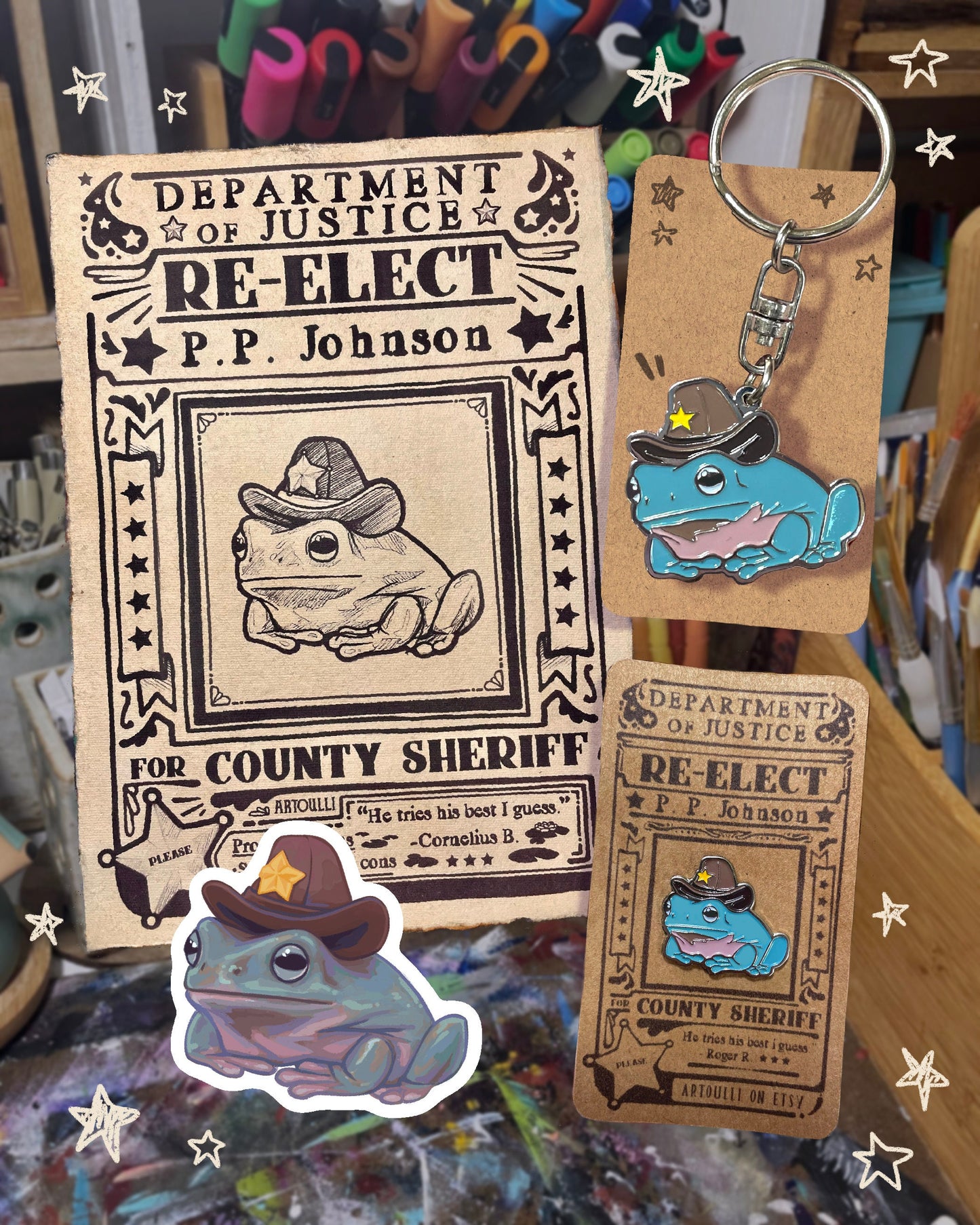 Sheriff Frog Bundle