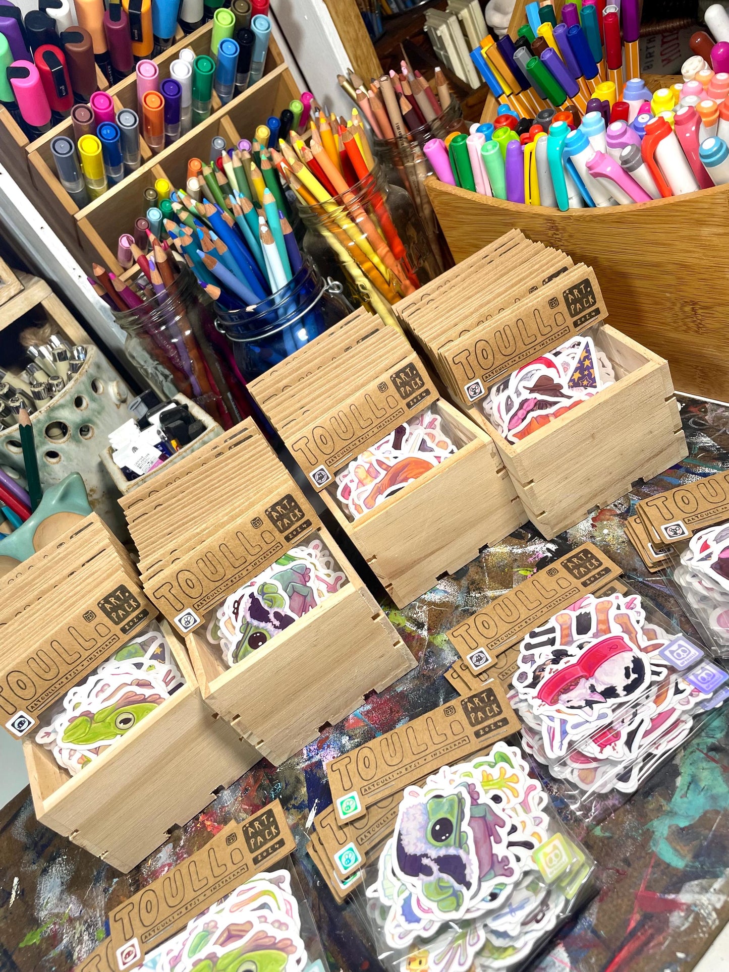 Frog Stickers Vol. 1