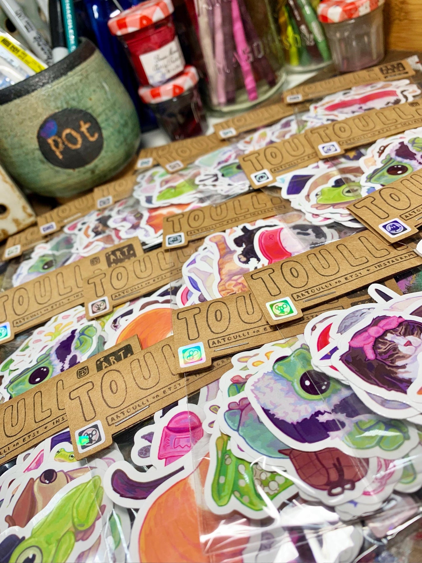 Frog Stickers Vol. 1