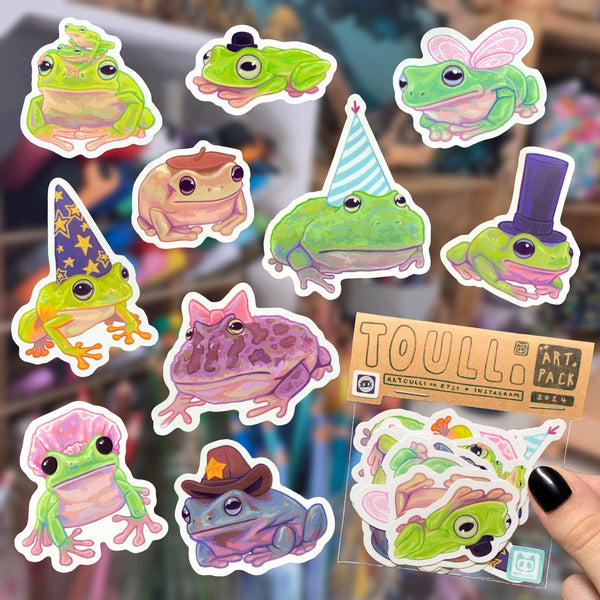 Frog Stickers Vol. 1