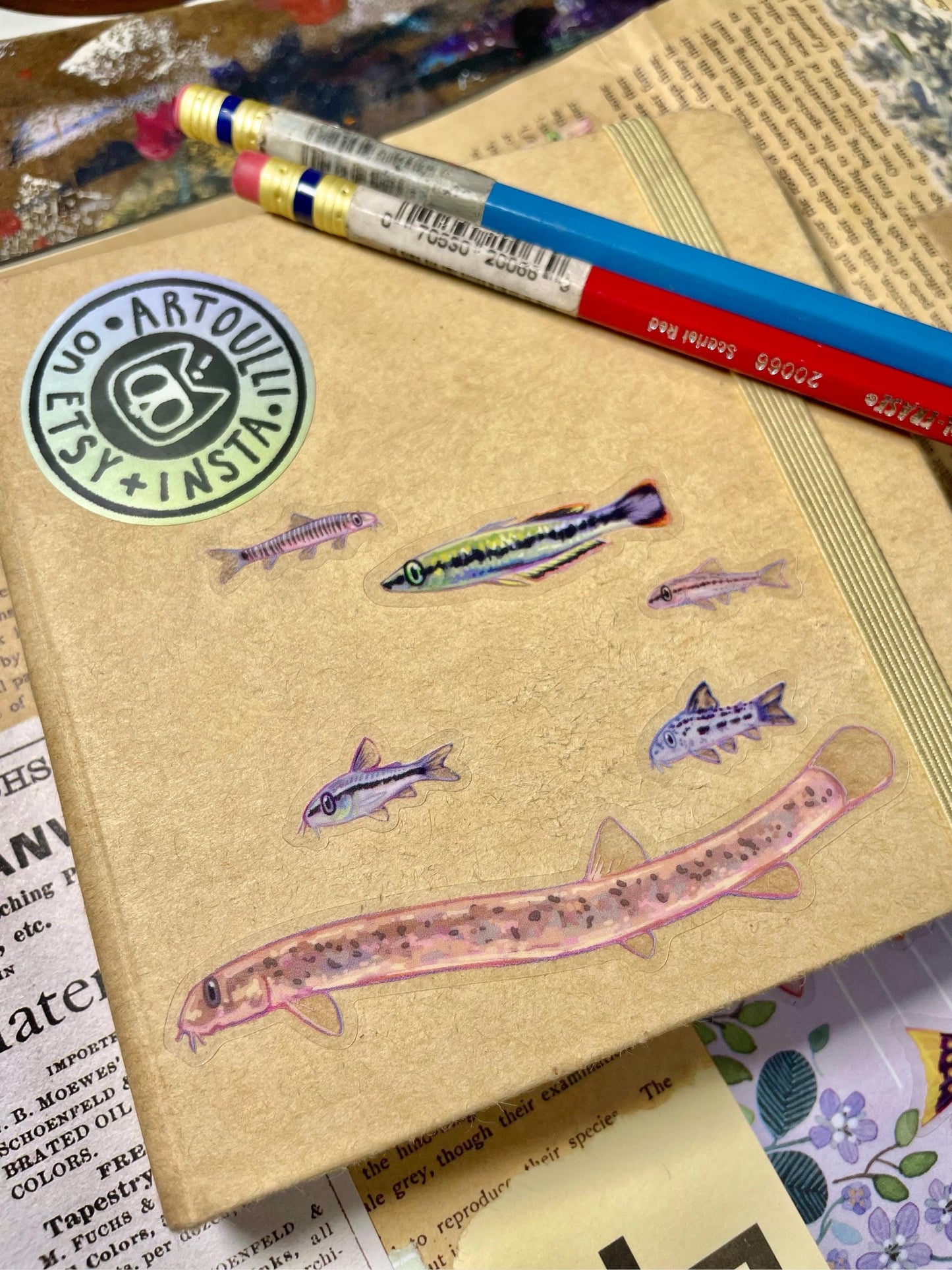 Vivarium/Aquarium/Terrarium Sticker Sheet