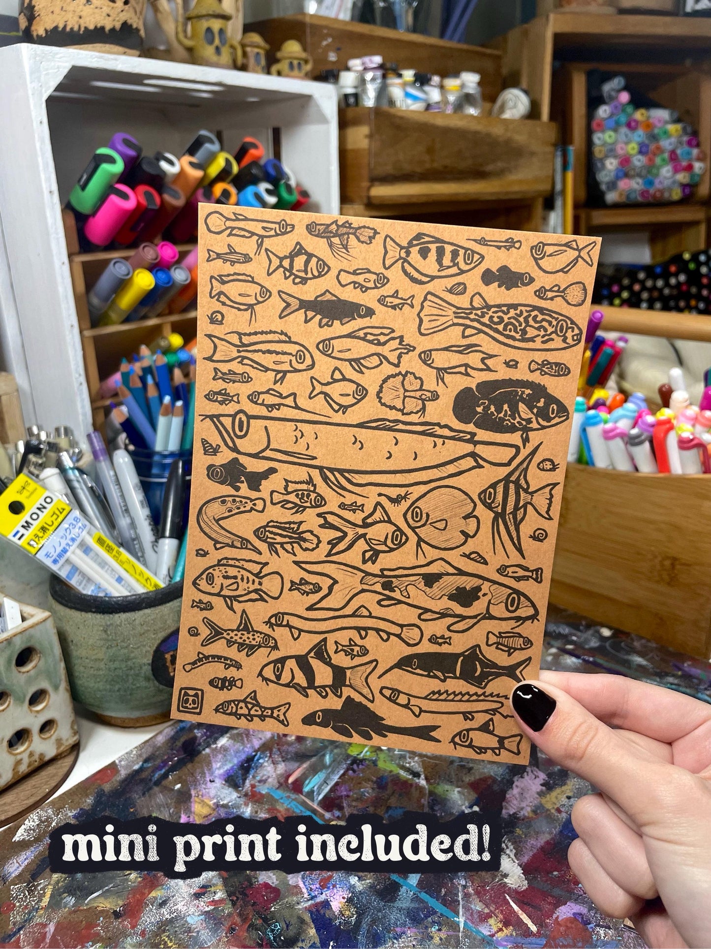 Catfish Sticker Sheet