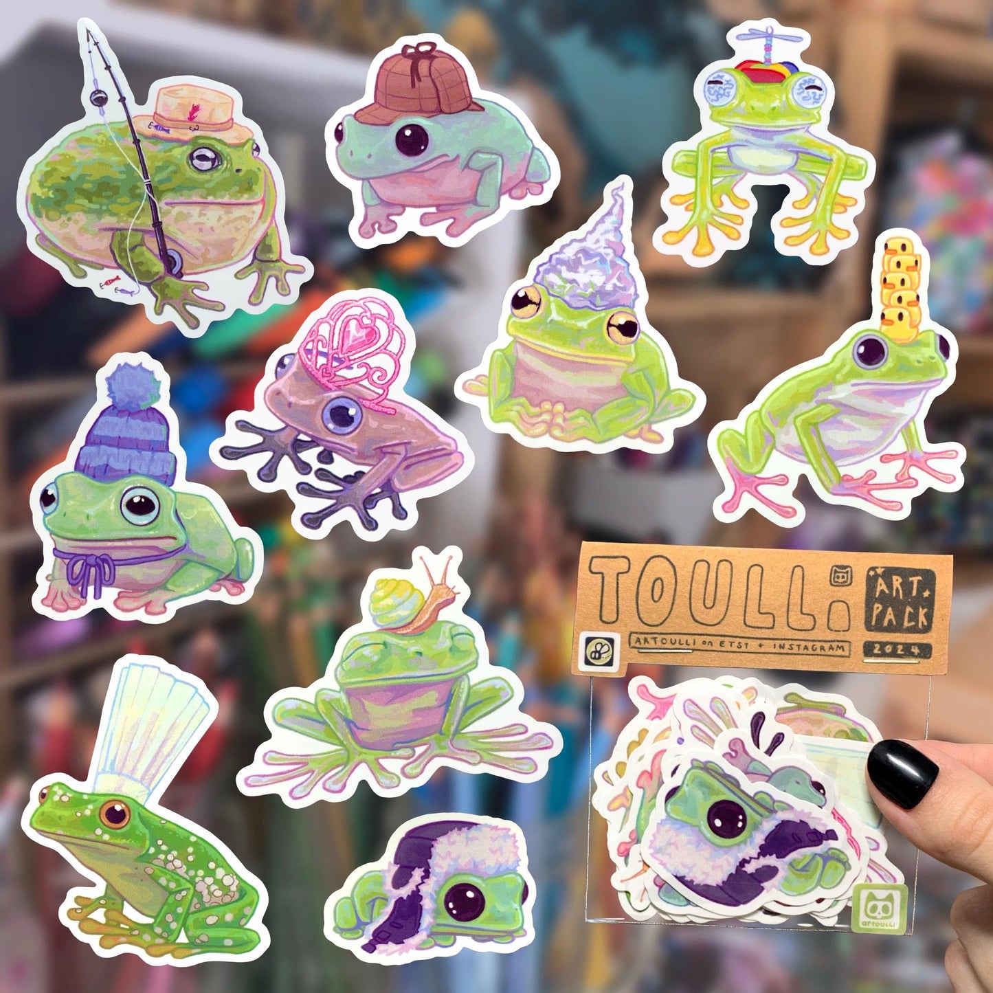 Frog Stickers Vol. 2