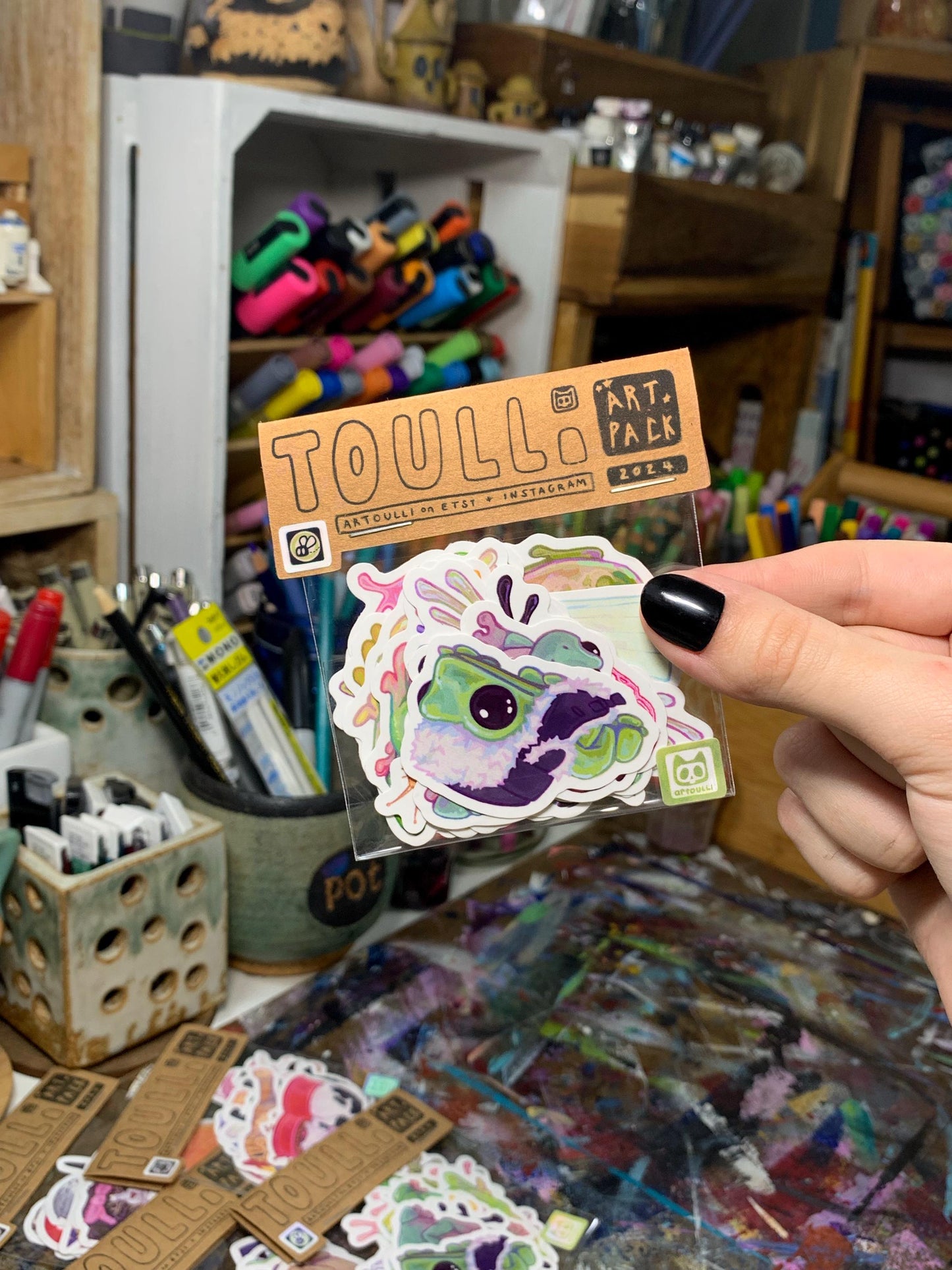 Frog Stickers Vol. 2