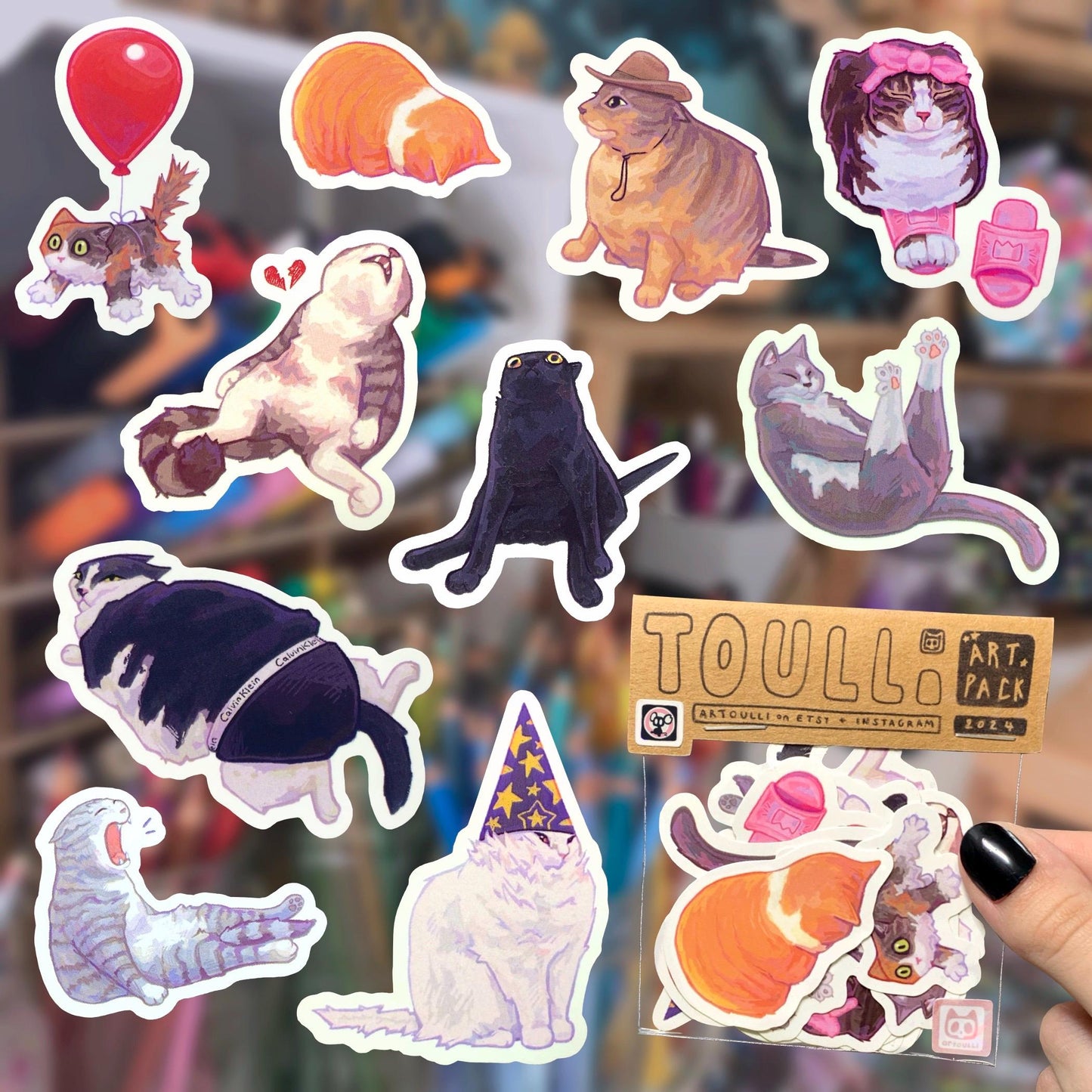 Cat Stickers Vol. 2