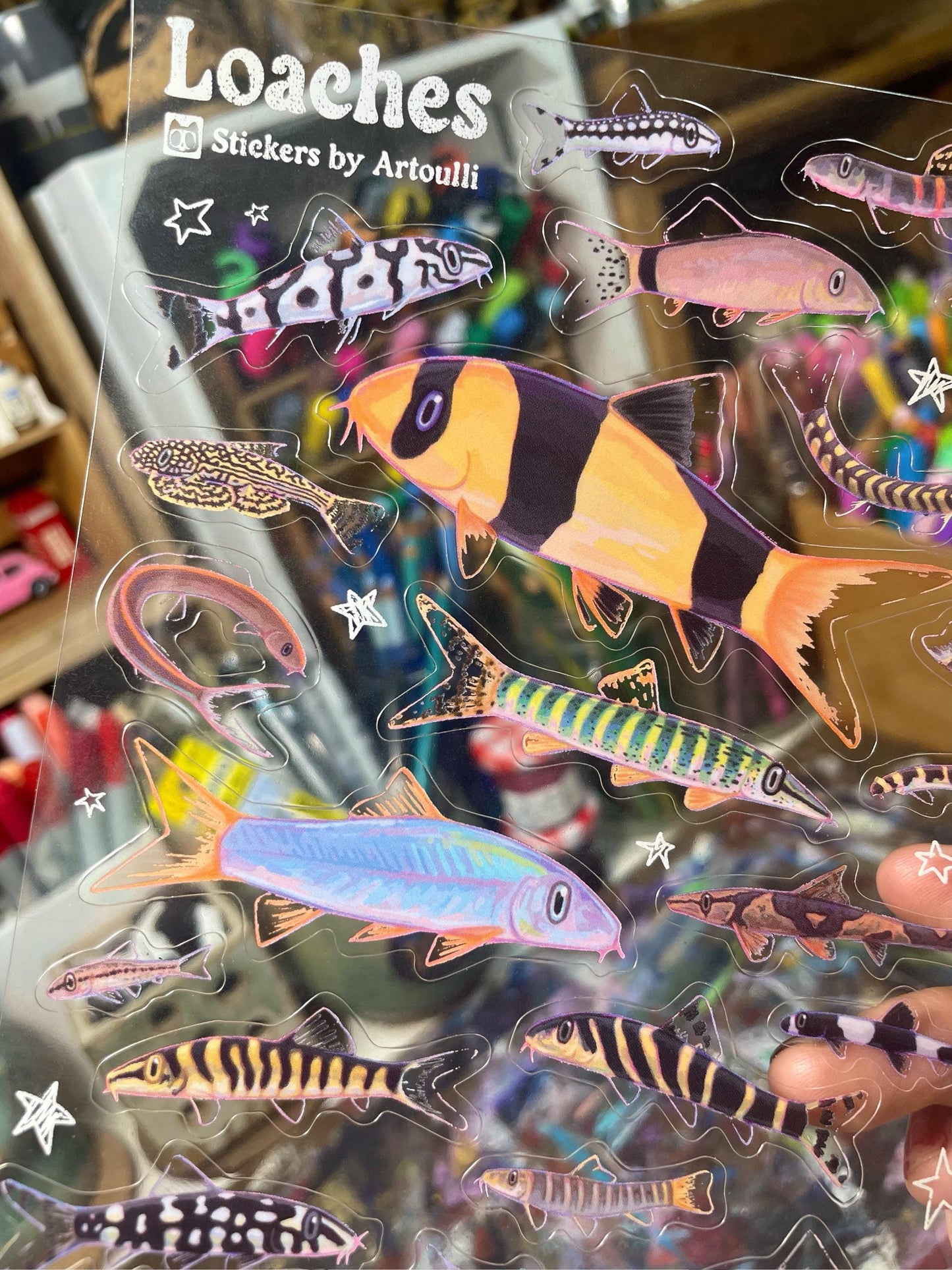 Loach Sticker Sheet