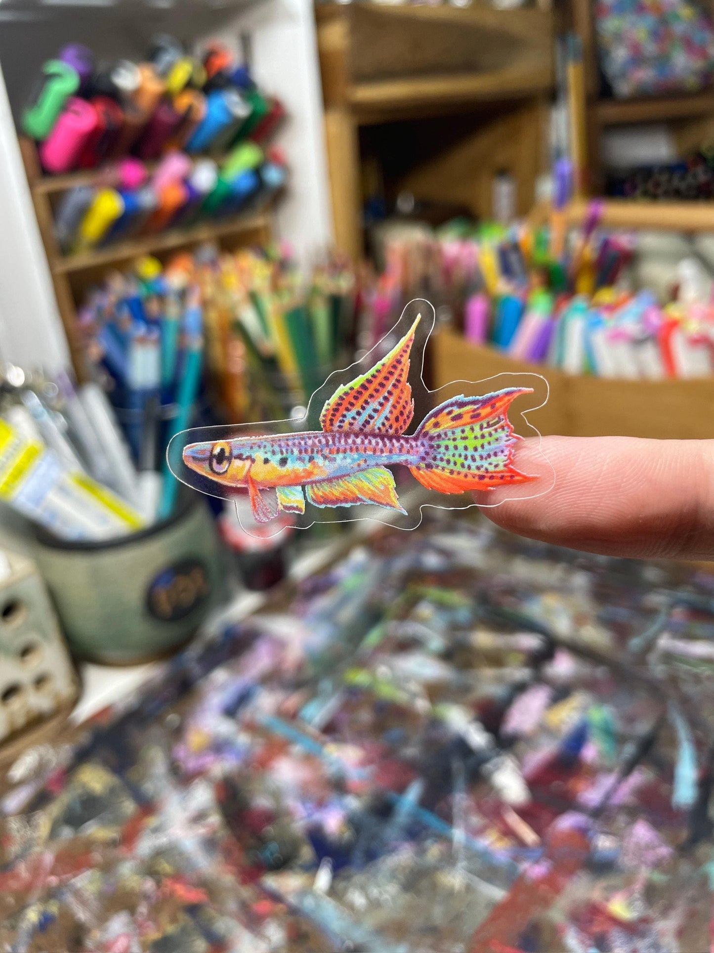 Killifish Sticker Sheet