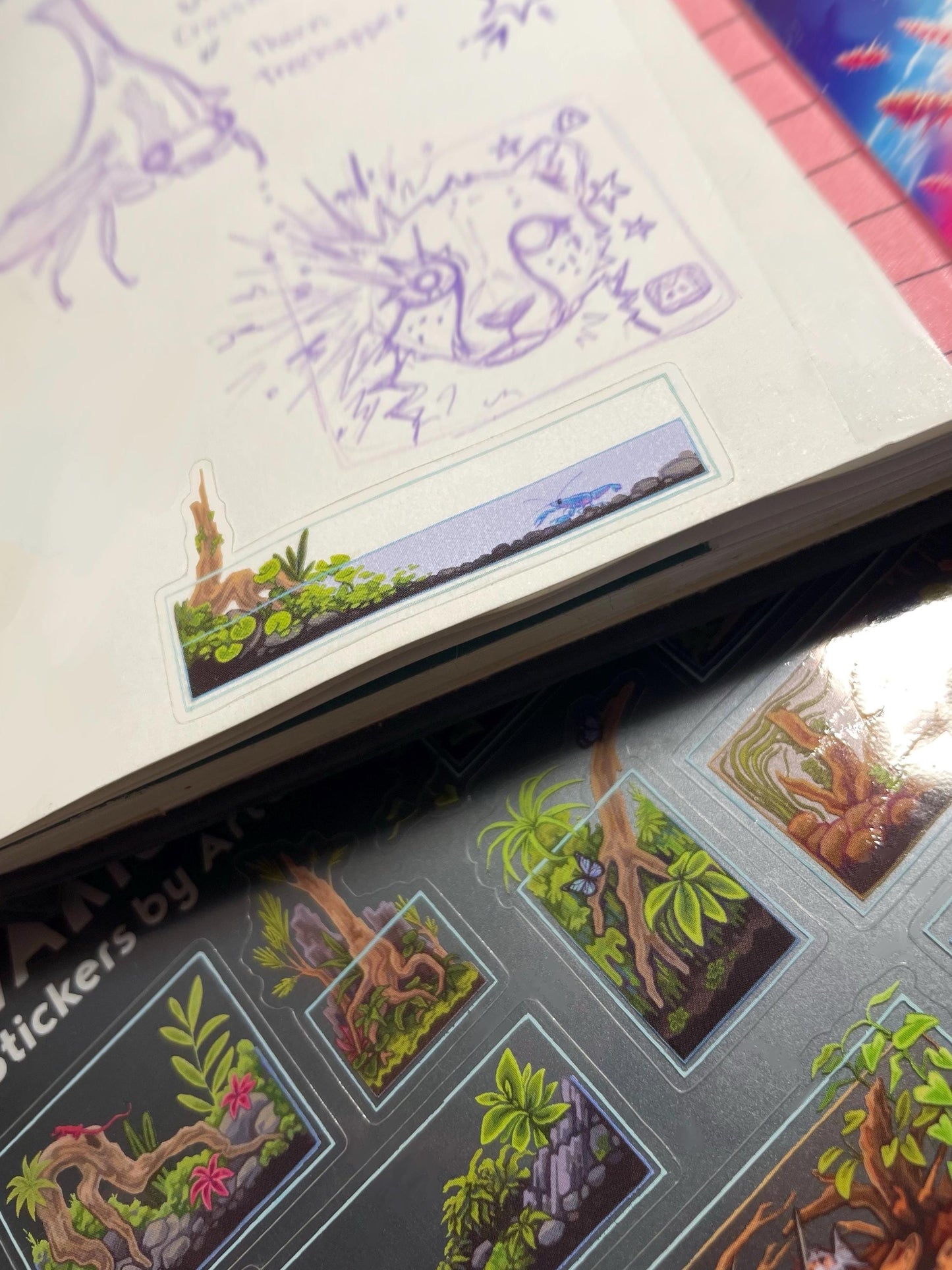 Vivarium/Aquarium/Terrarium Sticker Sheet