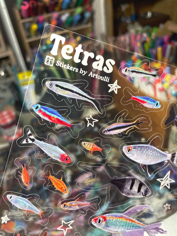 Tetra Sticker Sheet