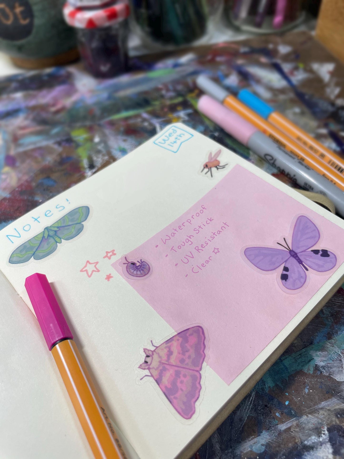 BUGS! Sticker Sheet