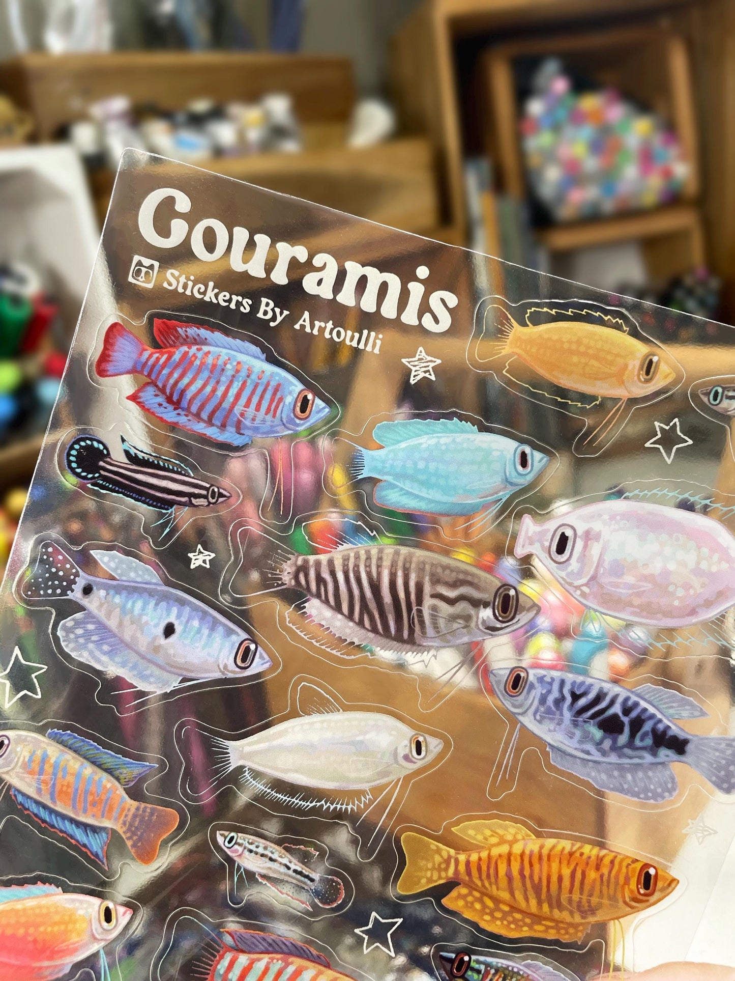 Gourami Sticker Sheet