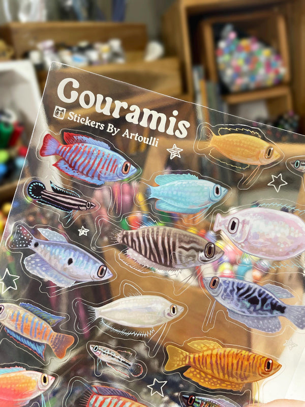 Gourami Sticker Sheet