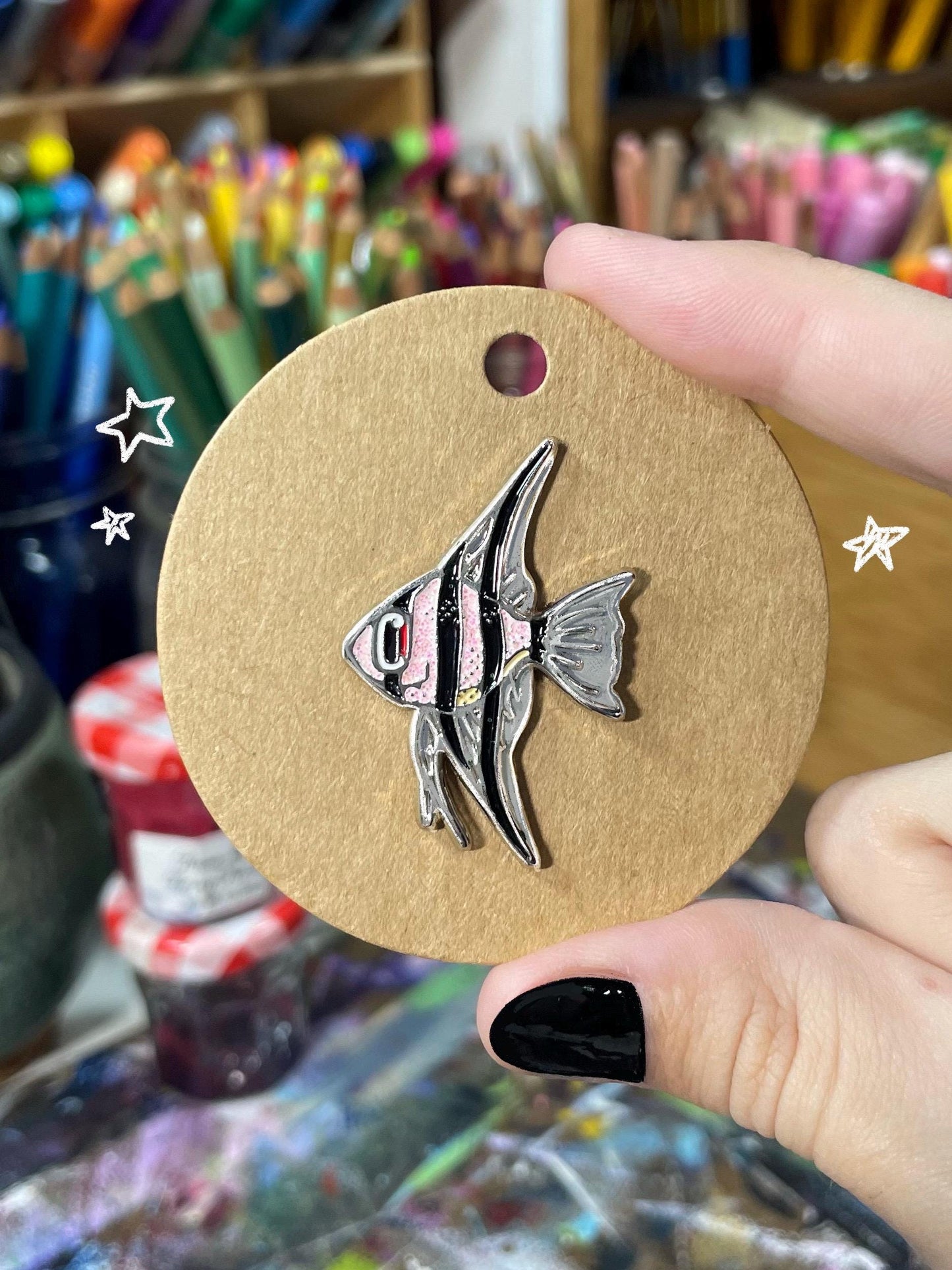 Angelfish Pin