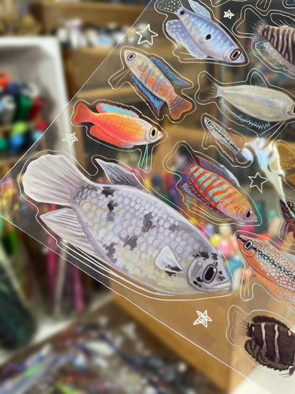 Gourami Sticker Sheet