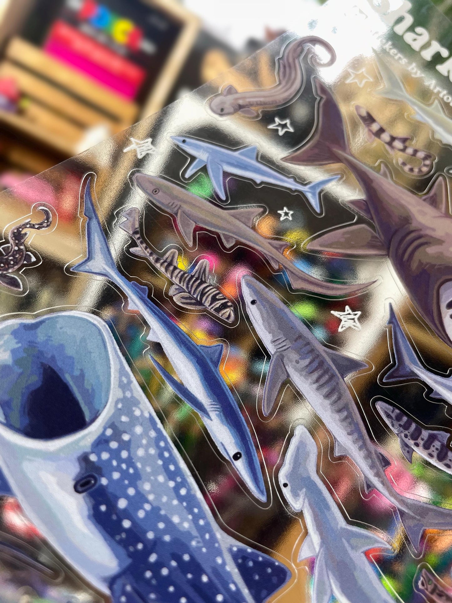 Shark Sticker Sheet