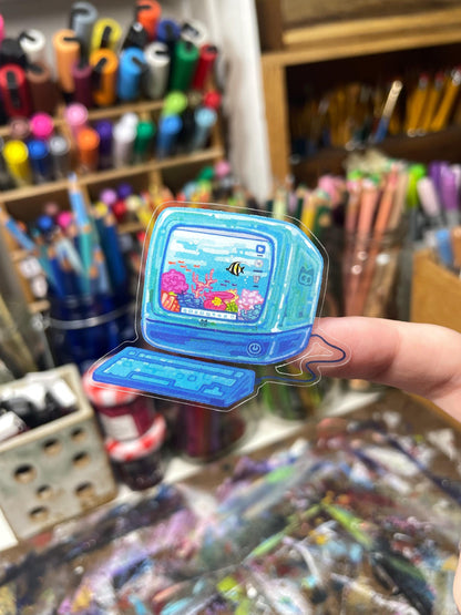 Frutiger Aero Sticker Sheet