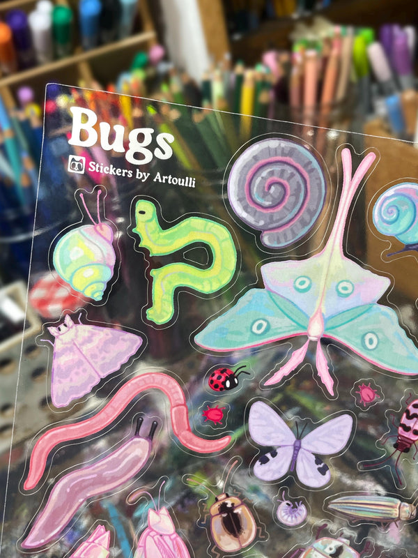 BUGS! Sticker Sheet