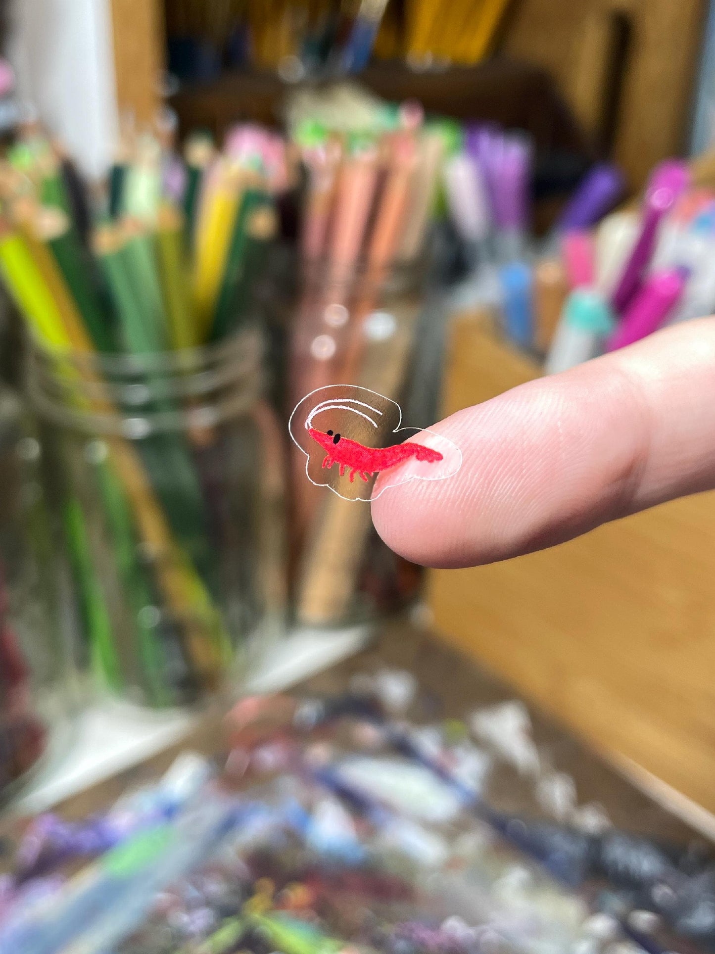 Shrimp Sticker Sheet