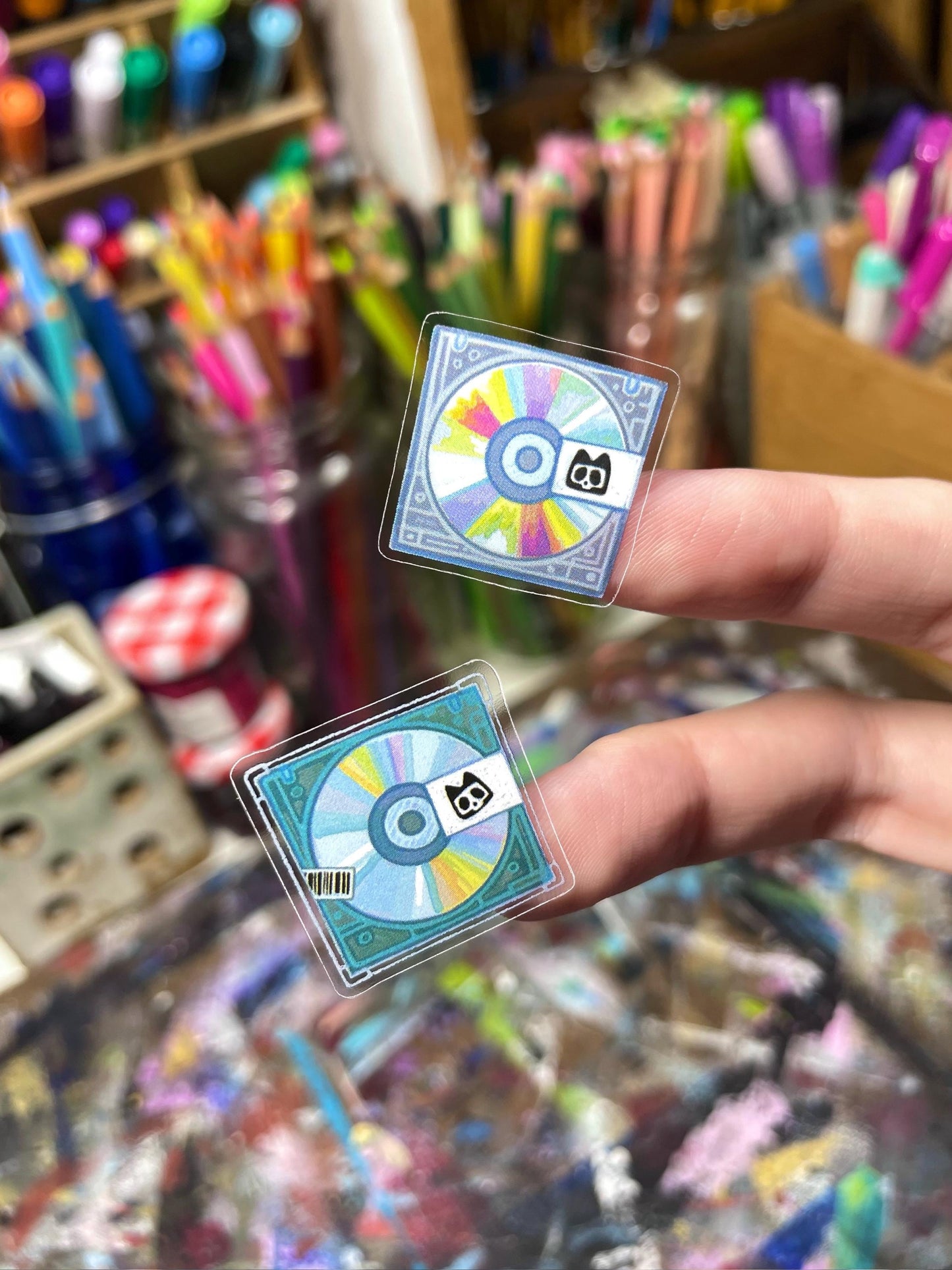 Frutiger Aero Sticker Sheet