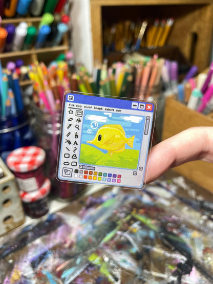 Frutiger Aero Sticker Sheet