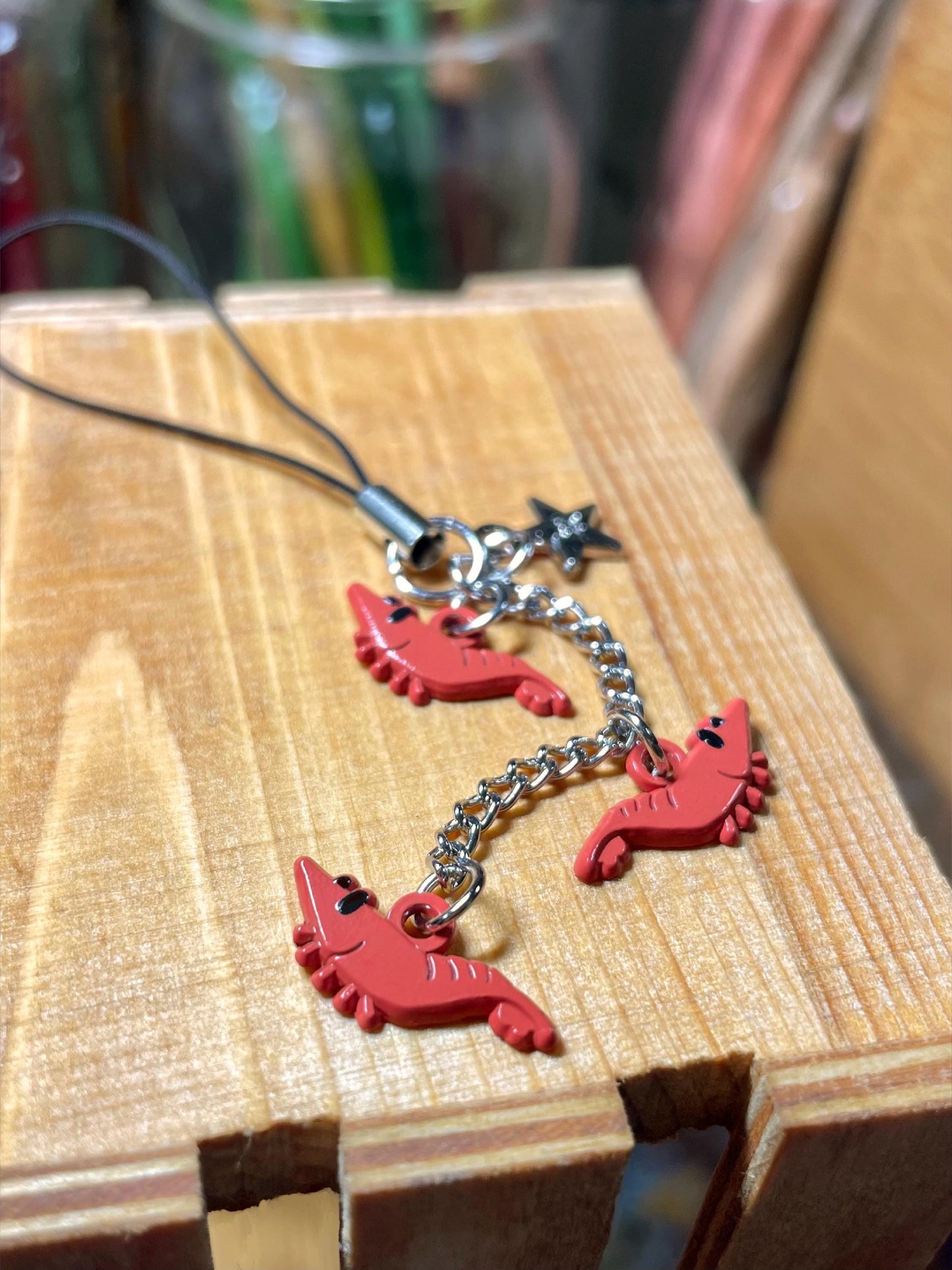 Mini Shrimp Charm
