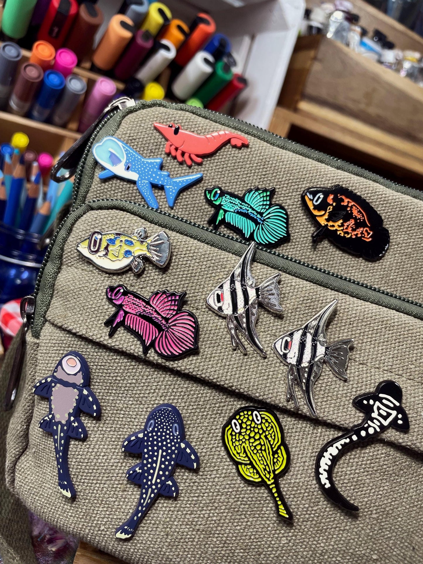 Zebra Shark Pup Pin