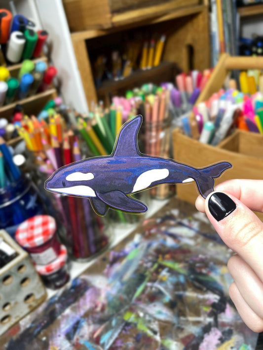 Orca Sticker