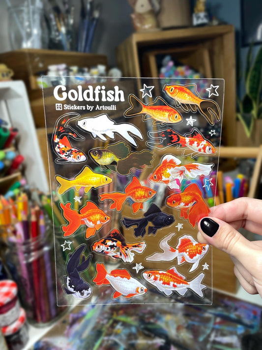 Goldfish Sticker Sheet