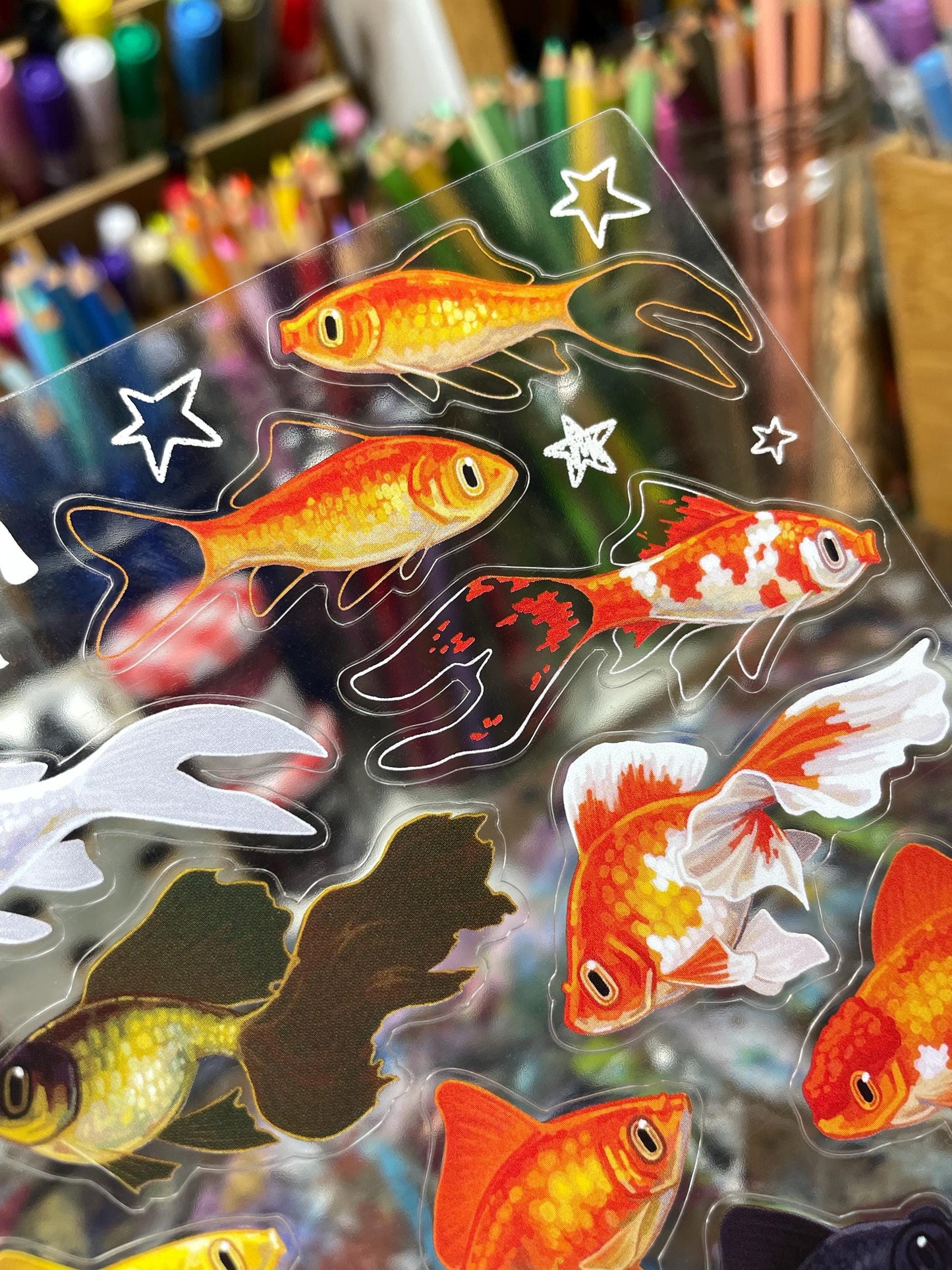 Goldfish Sticker Sheet