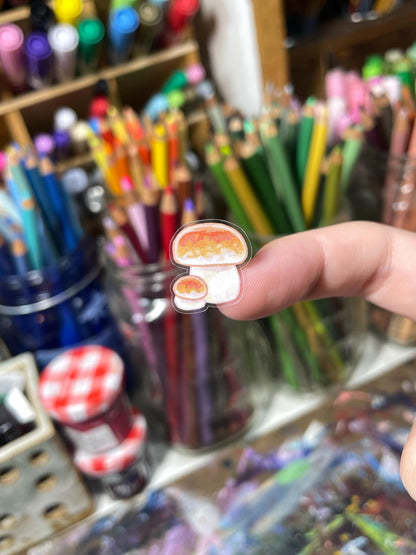 Mini Mushroom Sticker Sheet