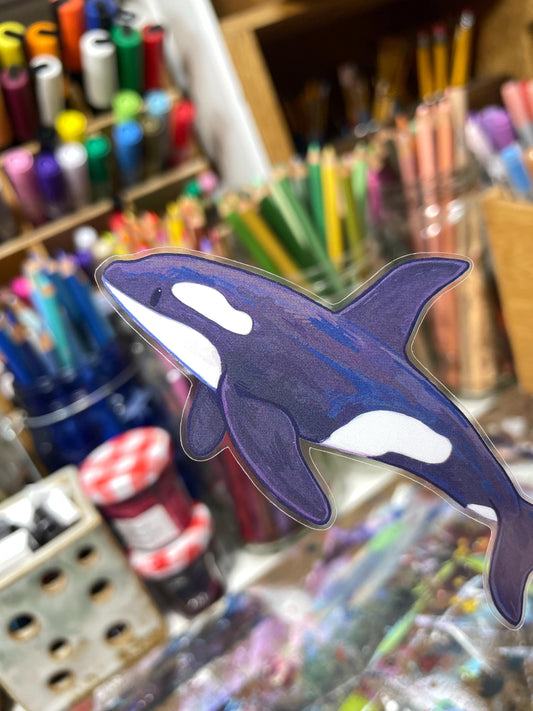Orca Sticker