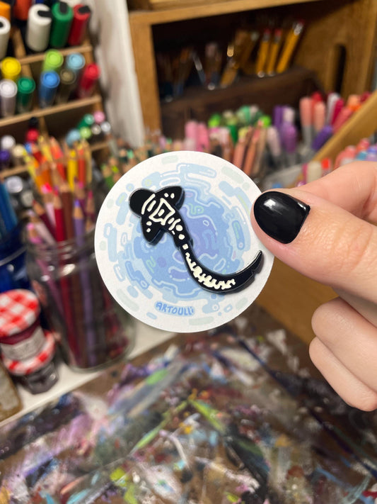 Zebra Shark Pup Pin