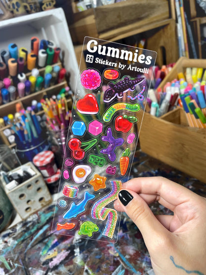 Gummies Sticker Sheet