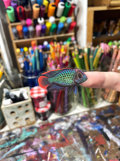 Cichlid Sticker Sheet