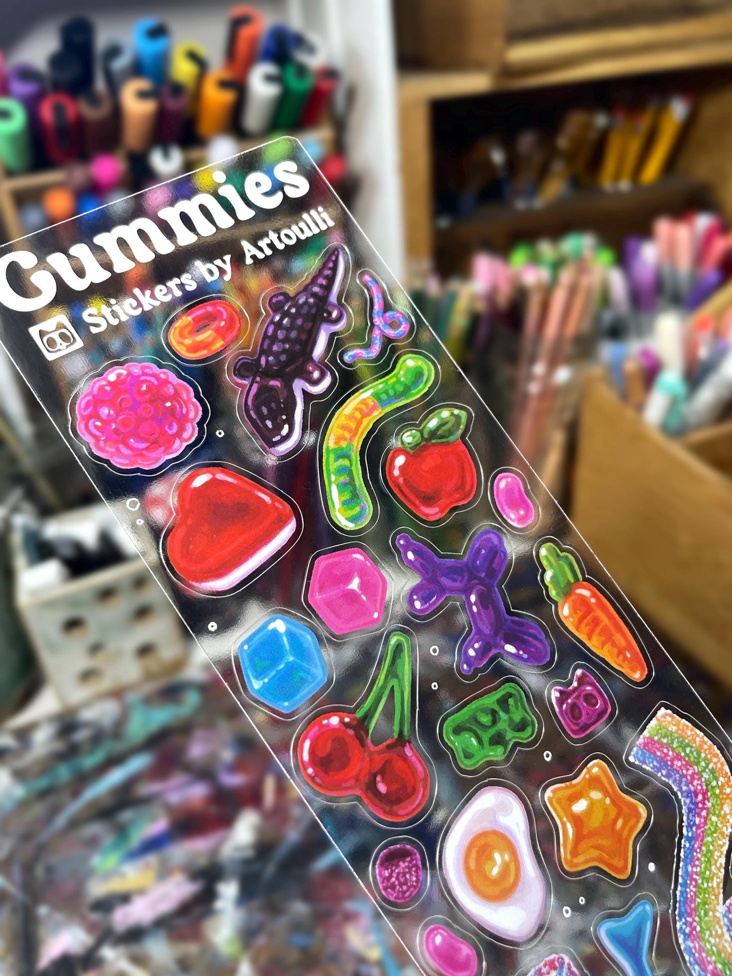 Gummies Sticker Sheet