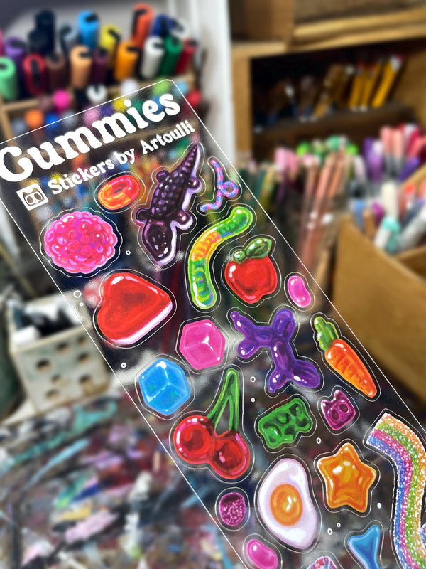 Gummies Sticker Sheet