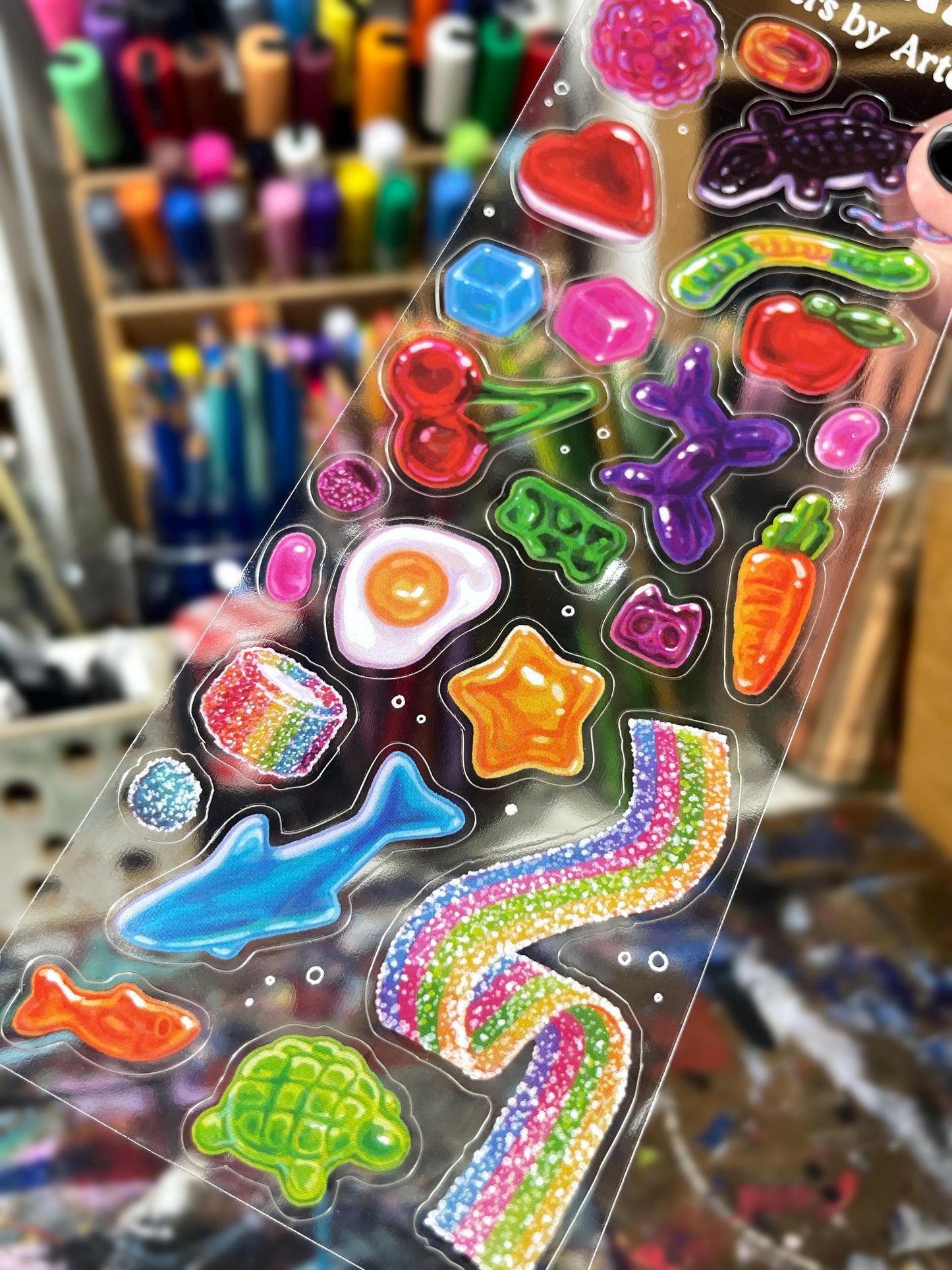 Gummies Sticker Sheet
