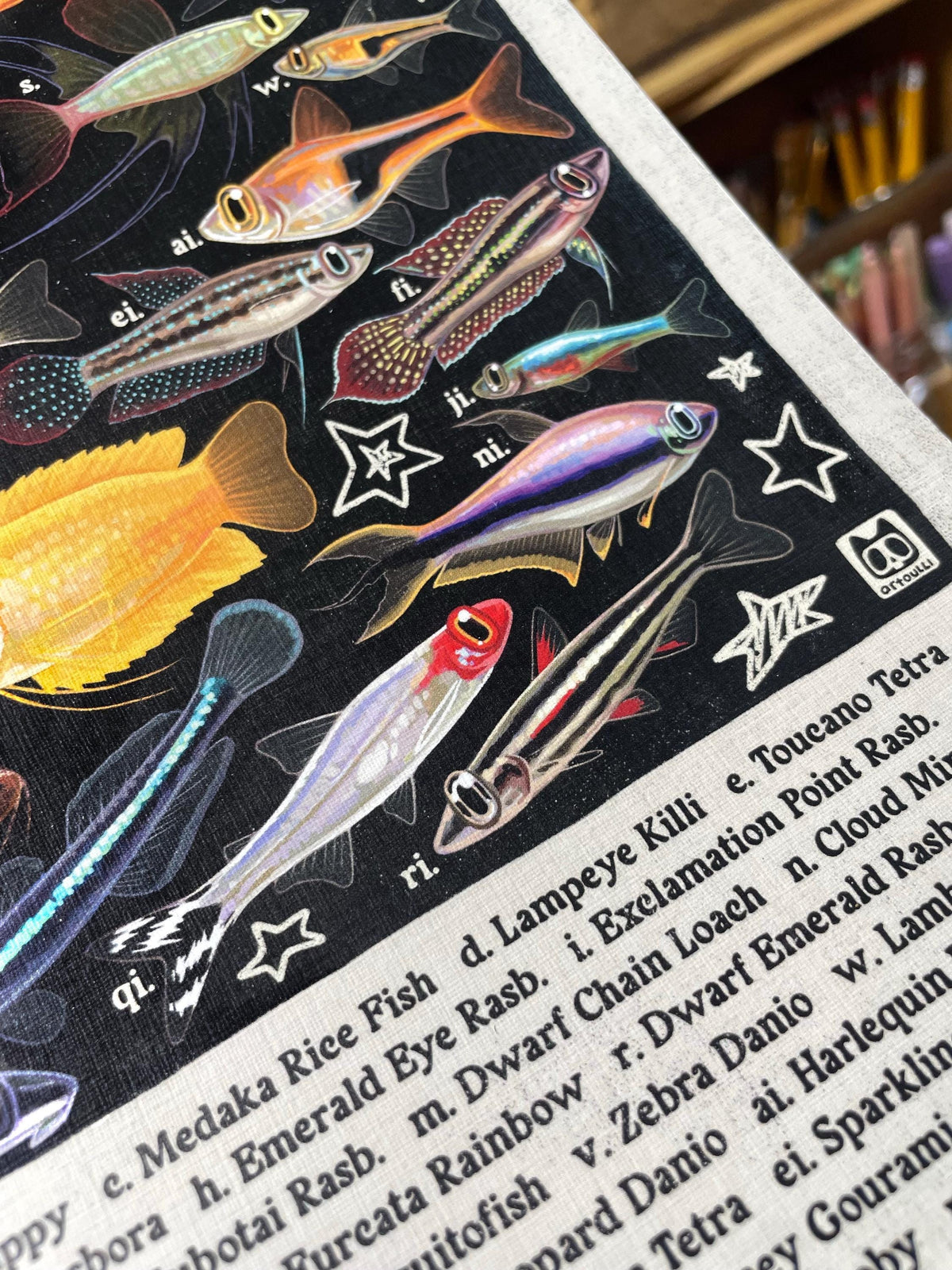 Nano Fish Poster 8.5x11